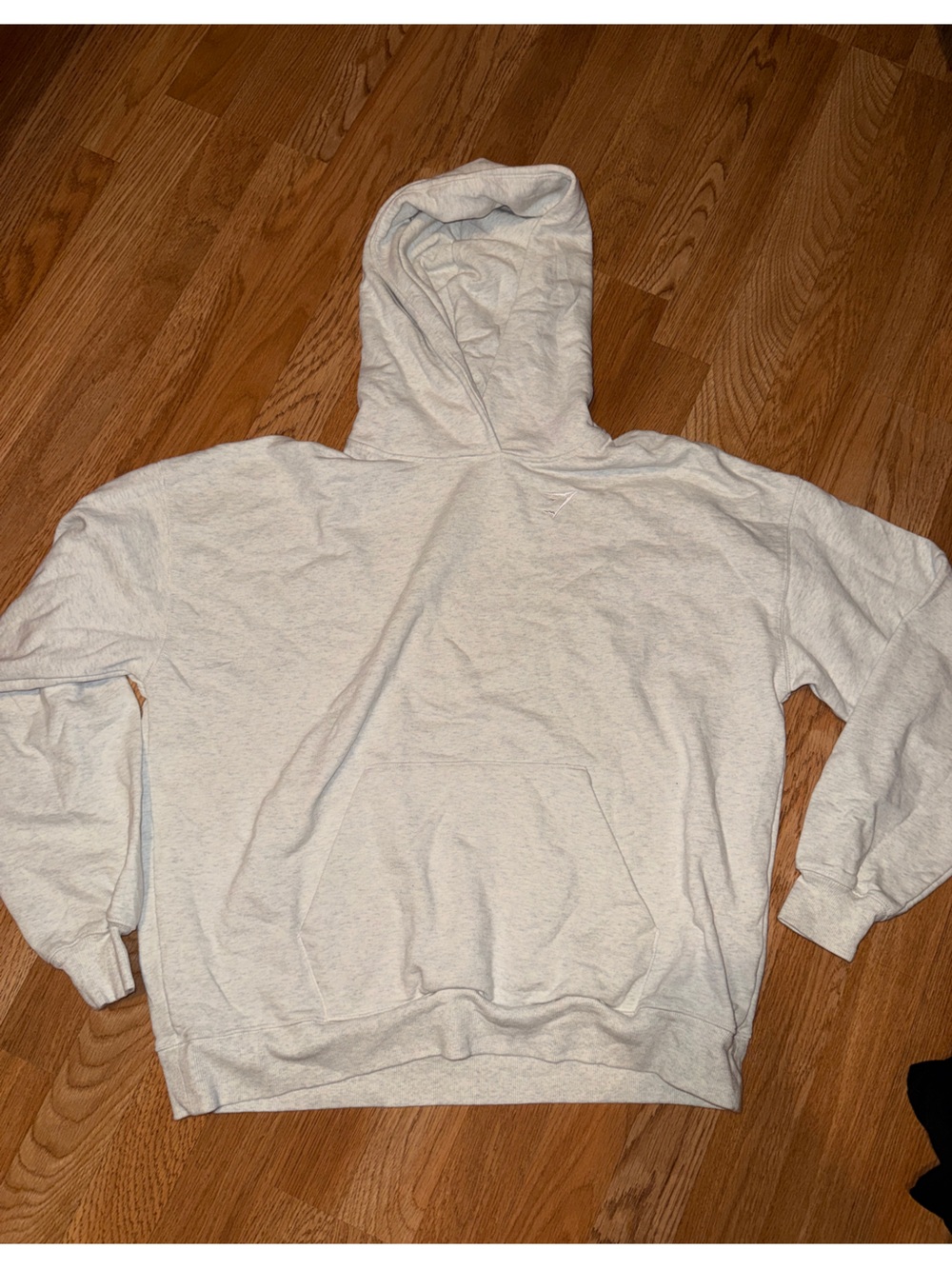Light grey Gymshark hoodie